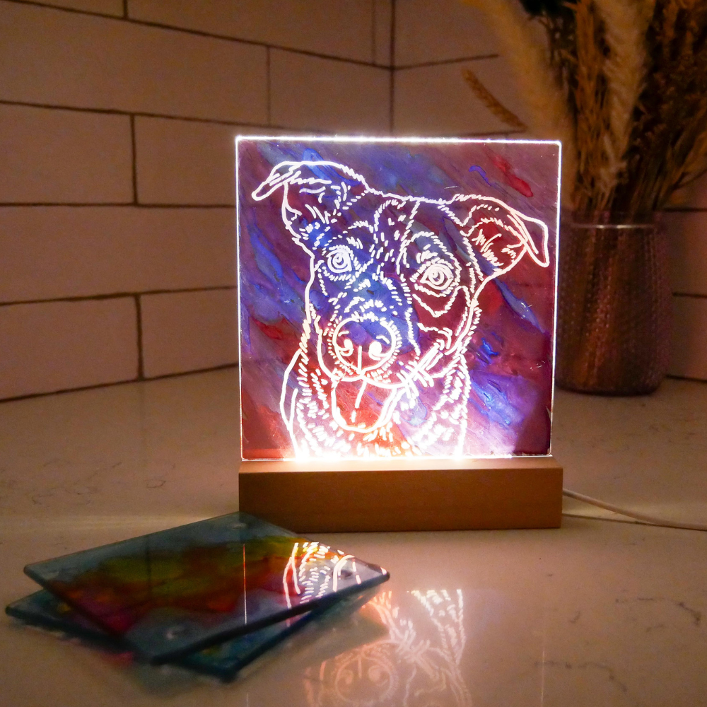 Create an LED Light with Alcohol Ink