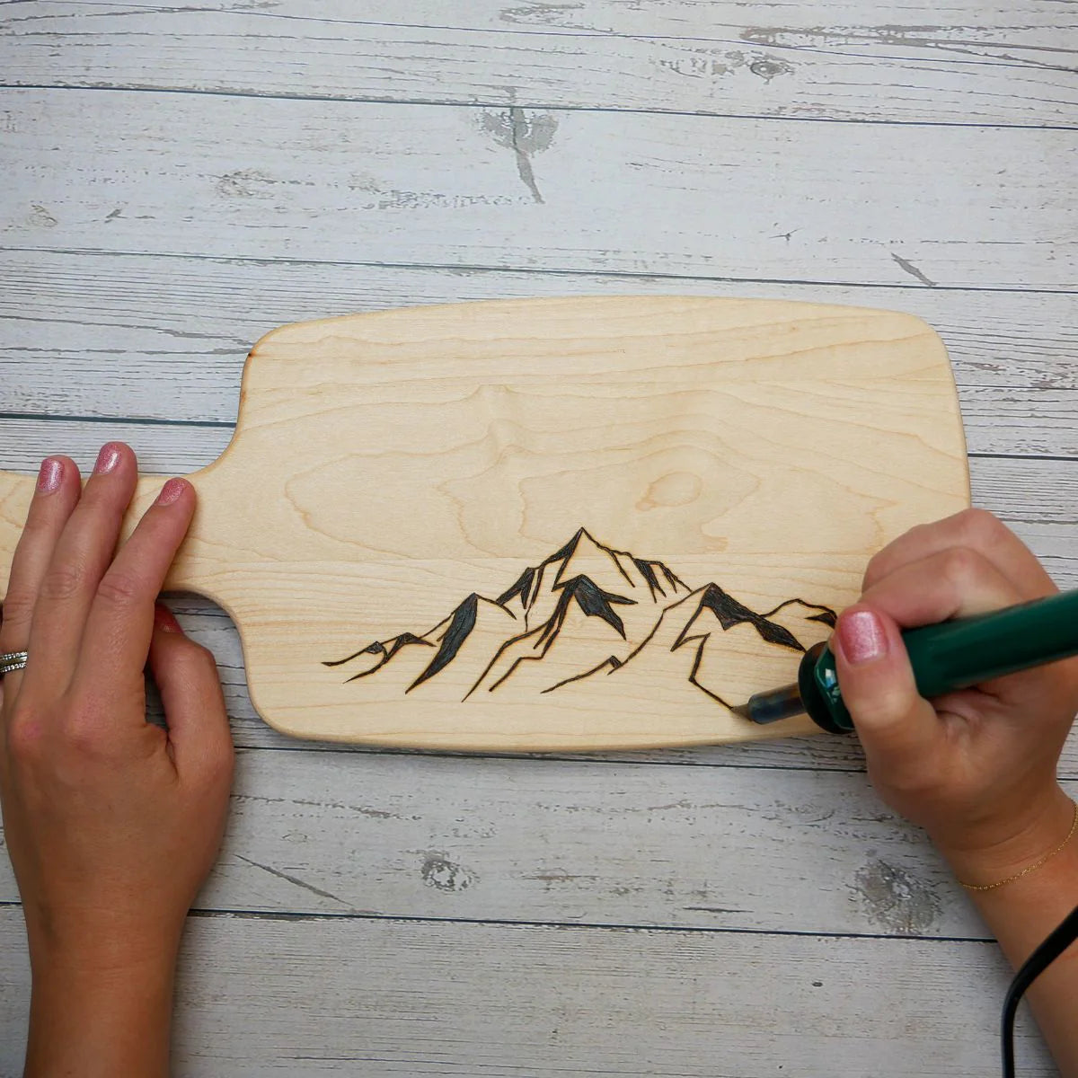 Create a Wood Burned Cutting Board