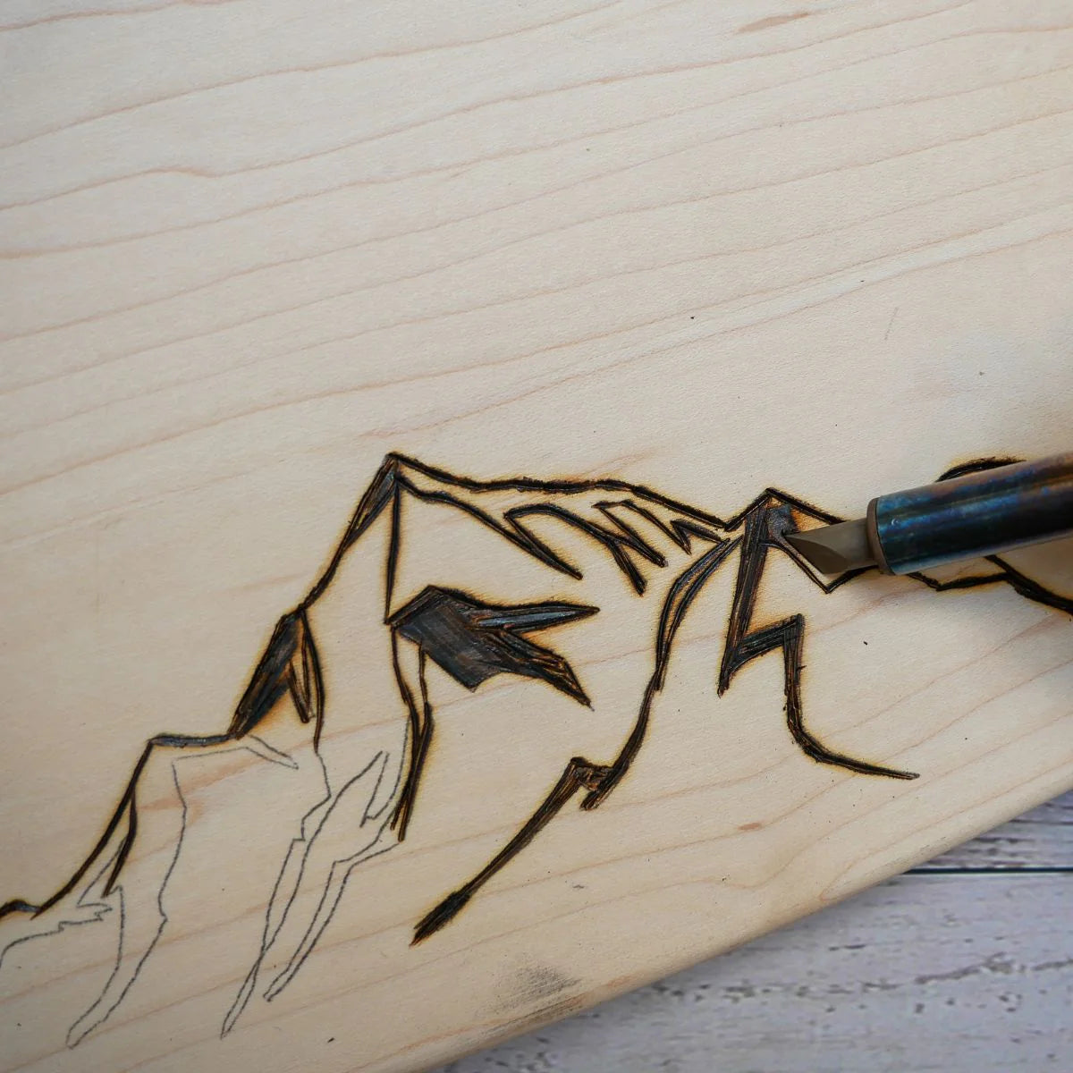 Create a Wood Burned Cutting Board