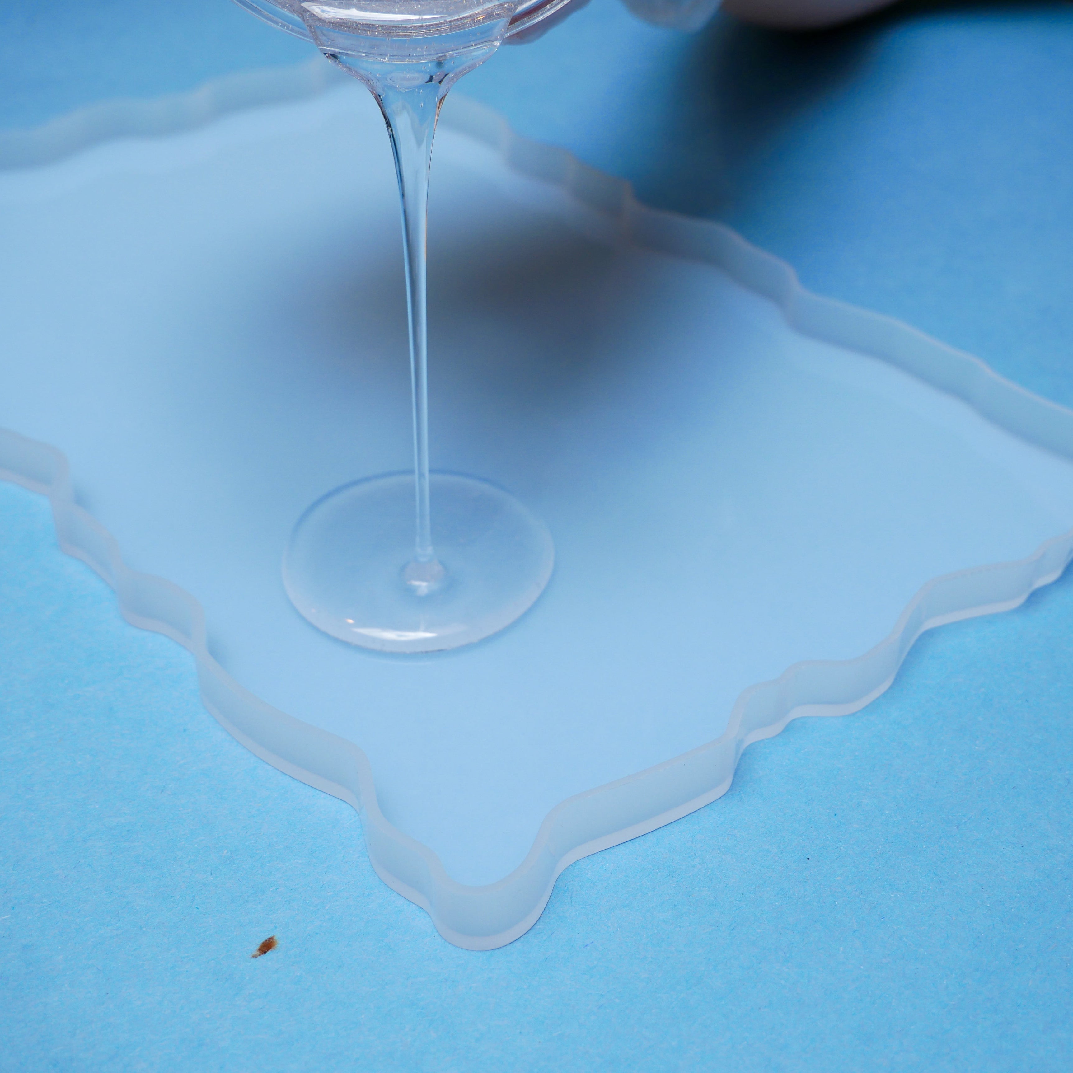Make a Floral Resin Serving Tray