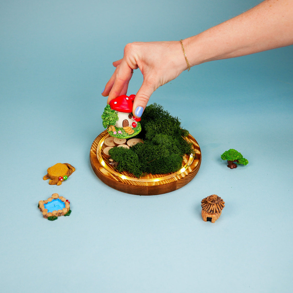 Build an LED Fairy Garden