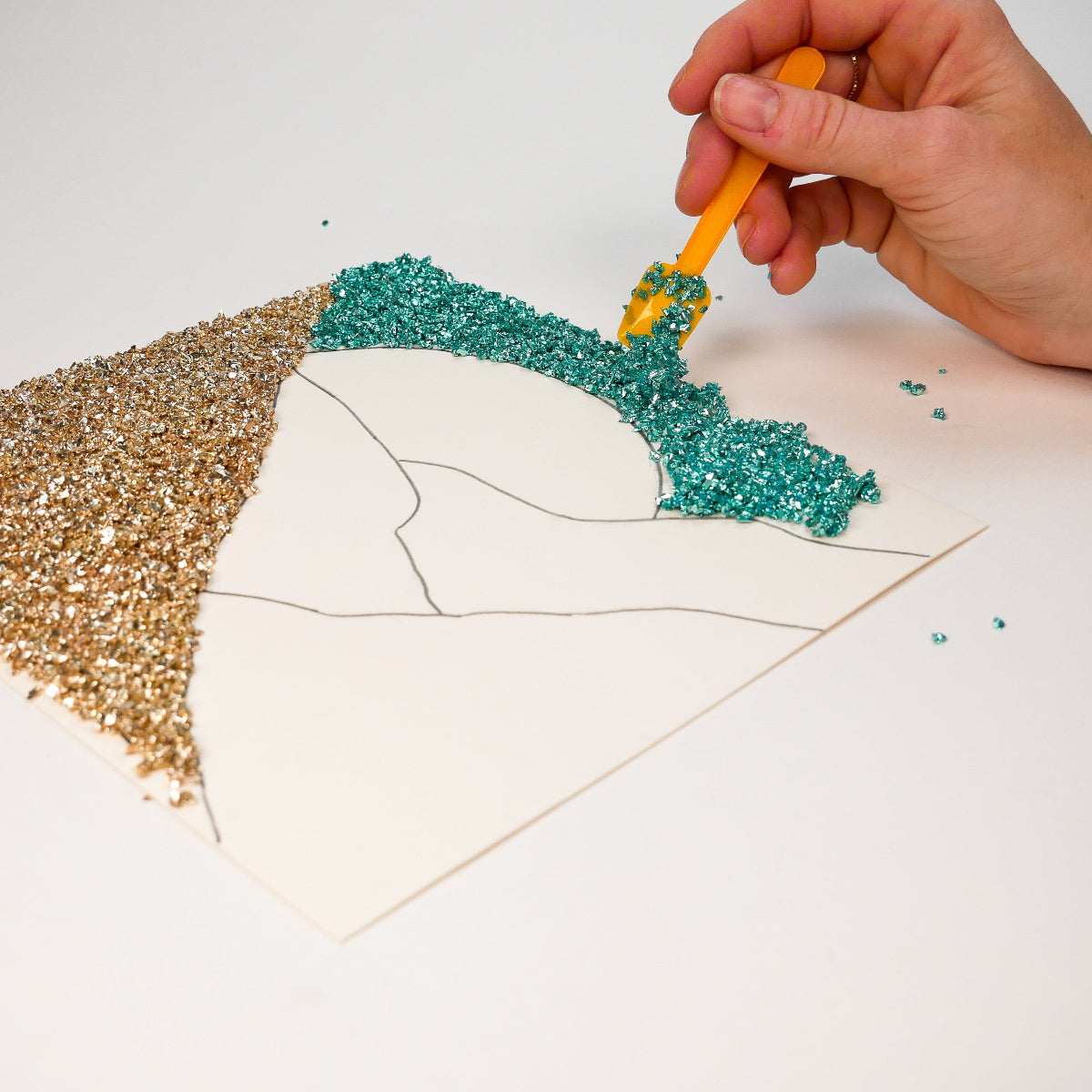 Create Glass Chip Art