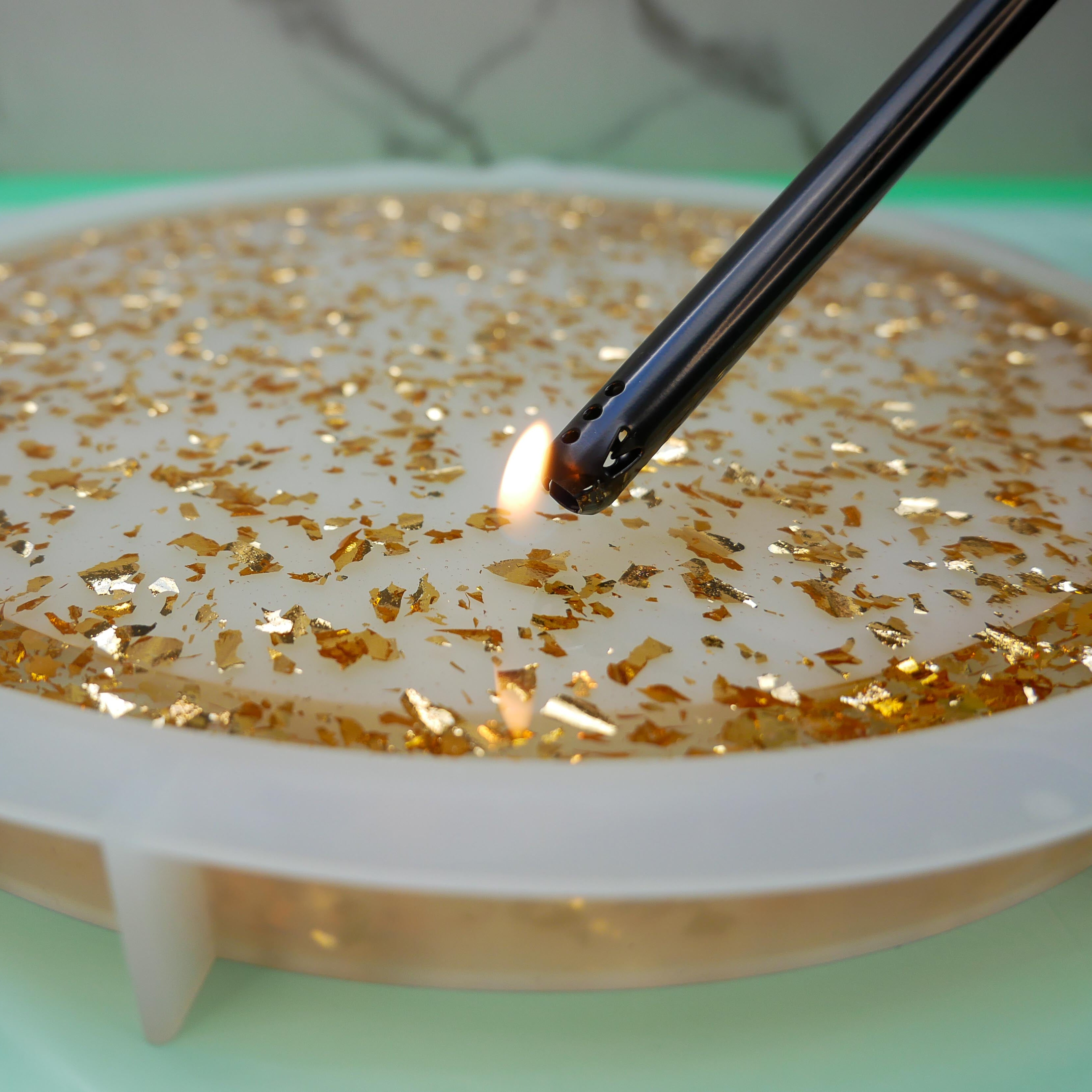 Create a Gold Leaf Resin Tray