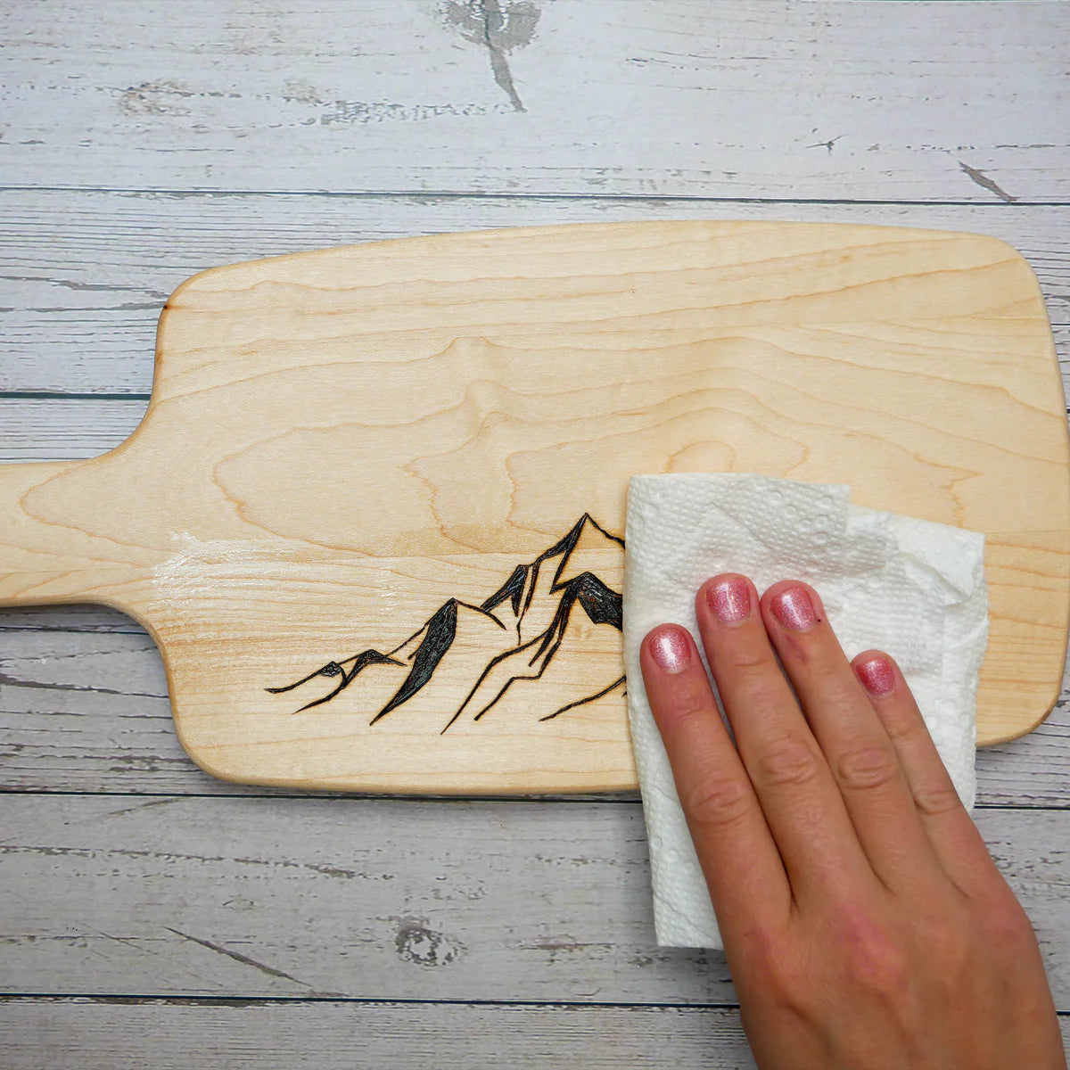 Create a Wood Burned Cutting Board
