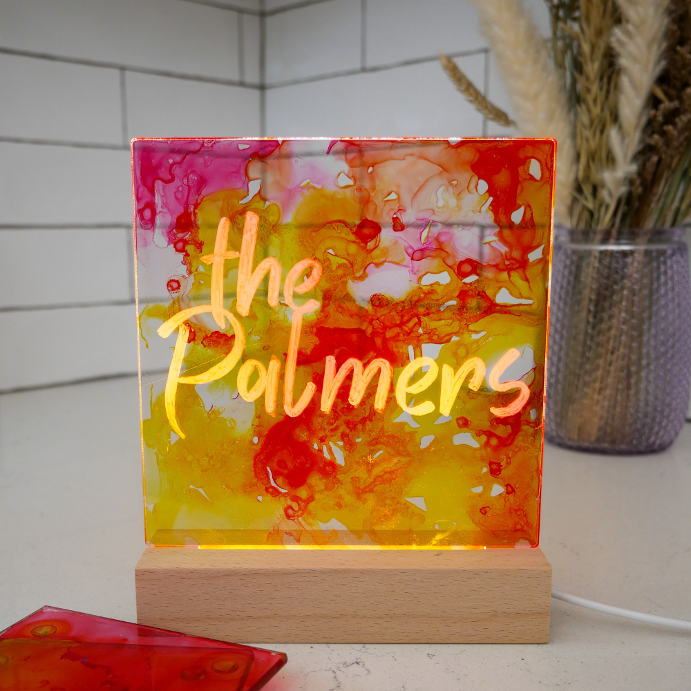 Create an LED Light with Alcohol Ink