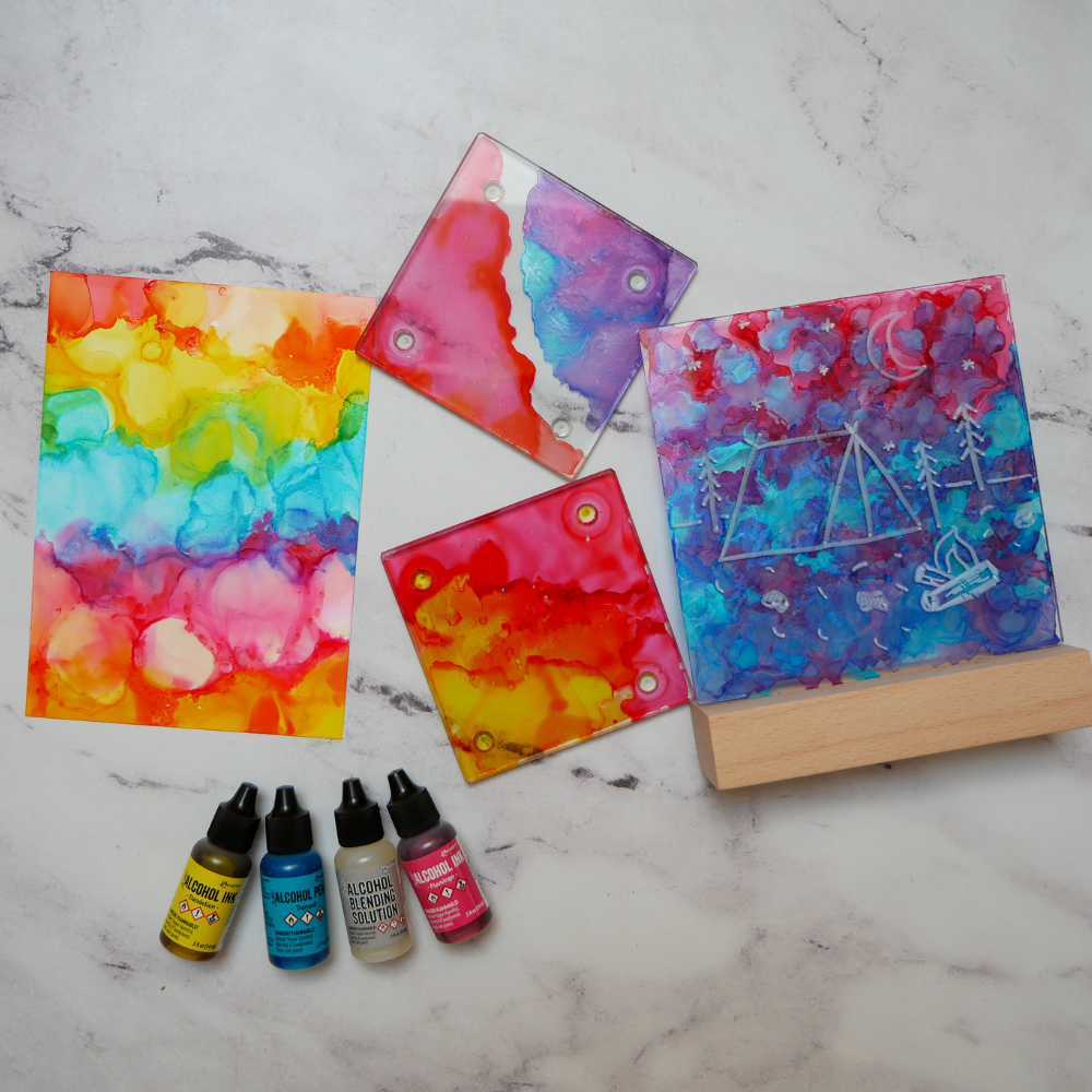 Create an LED Light with Alcohol Ink