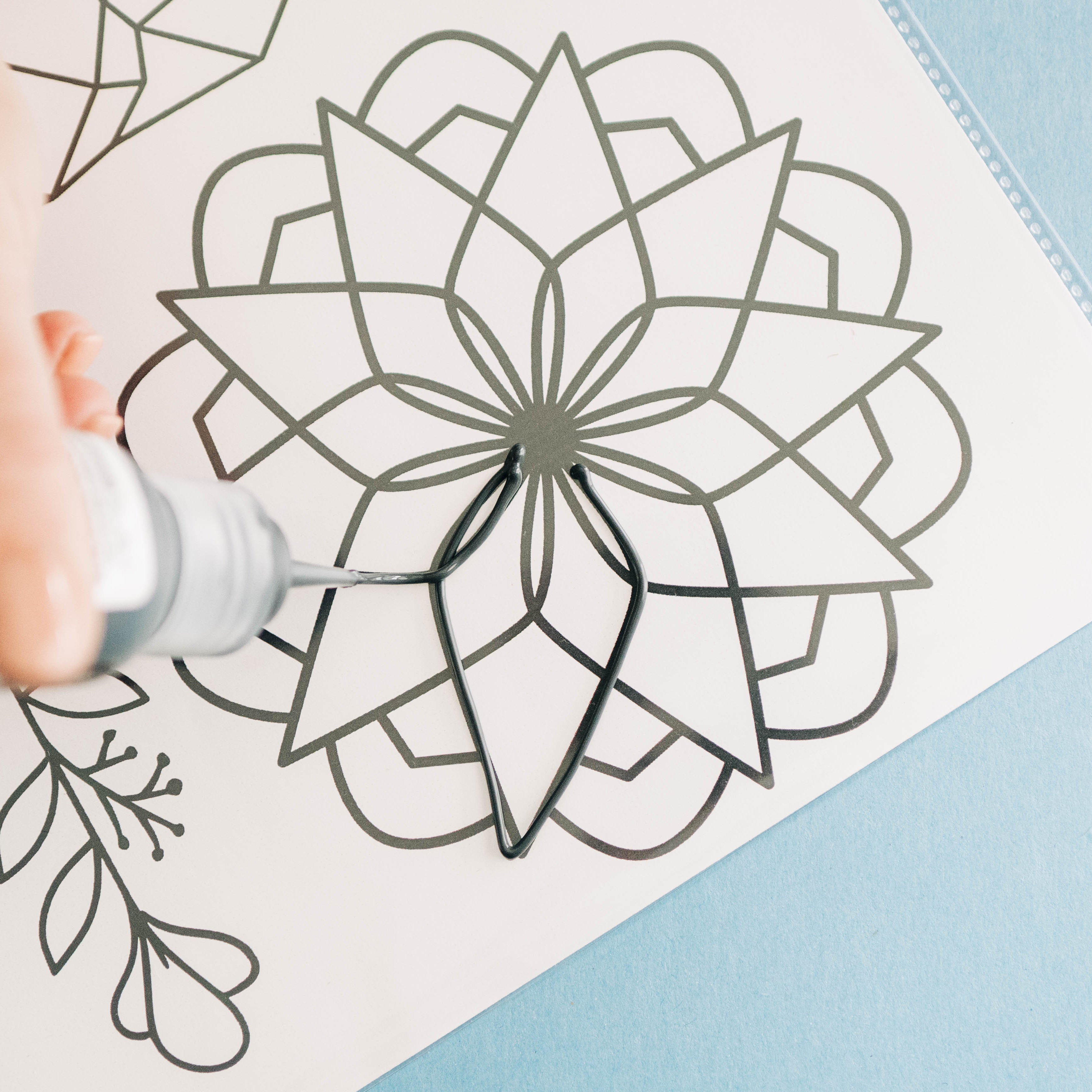 Make Stained Glass Window Clings