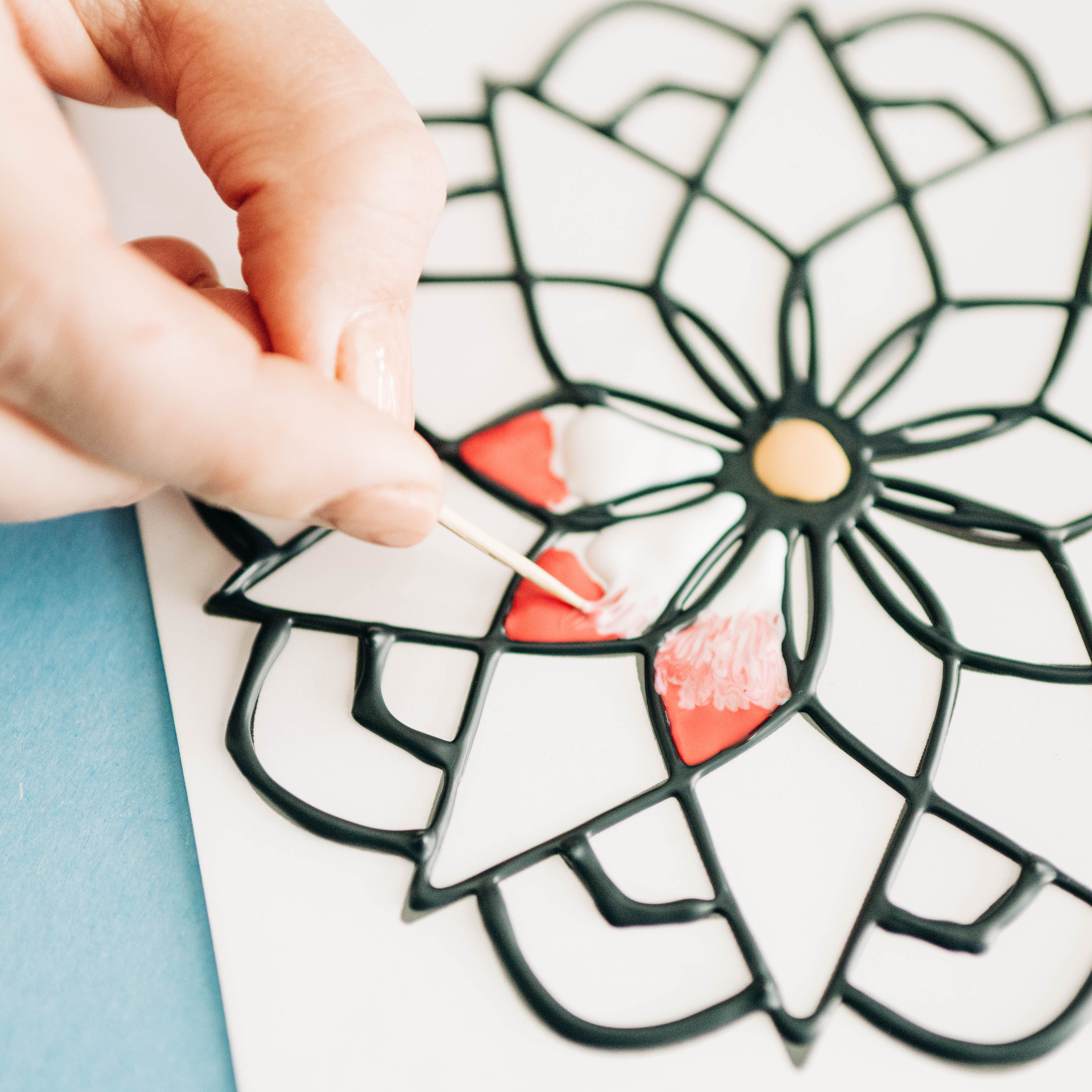 Make Stained Glass Window Clings
