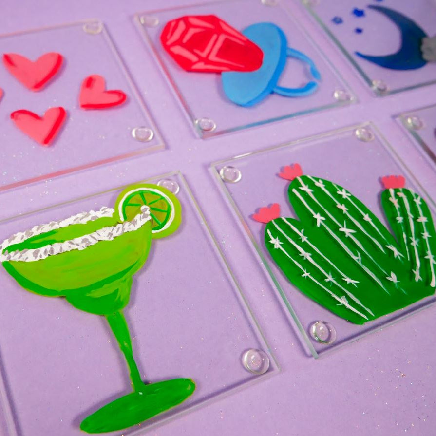 Glass Enamel Painting