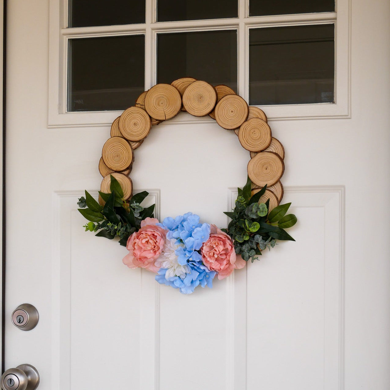 Make a Wood Slice Wreath