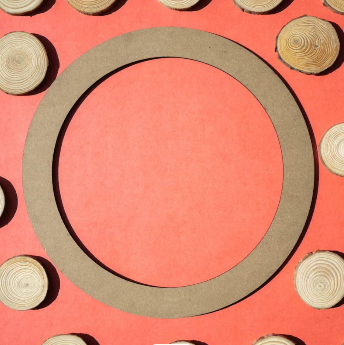 Make a Wood Slice Wreath